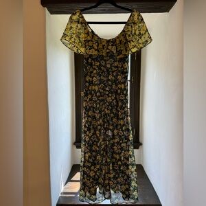 Zara floral dress